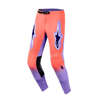 Alpinestars Supertech Adult MX Pants - Scenz Hot Coral Purple