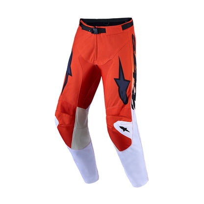 Alpinestars Racer Adult MX Pants - Amber Cardinal Red / Light Lilac / Black