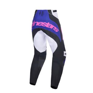 Alpinestars Techstar Adult MX Pants - Knif Black / Light Gray / Purple