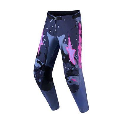 Alpinestars Racer Adult MX Pants - Lone Gray Camo / Purple