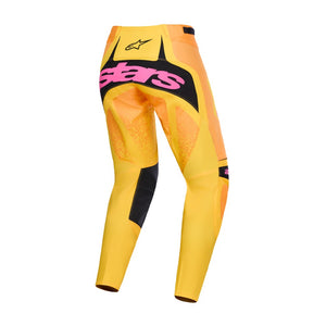 Alpinestars Techstar Adult MX Pants - Nomur Orange / Yellow / Pink