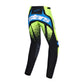 Alpinestars Techstar Adult MX Pants - Nomur Dark Navy / Yellow Fluoro / UCLA Blue