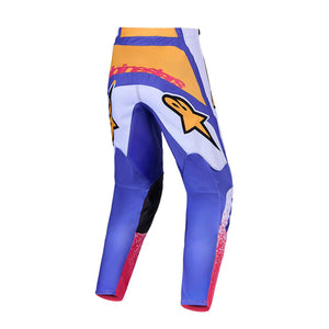 Alpinestars Fluid Adult MX Pants - Drag Light Lilac / Blue Iris / Gold