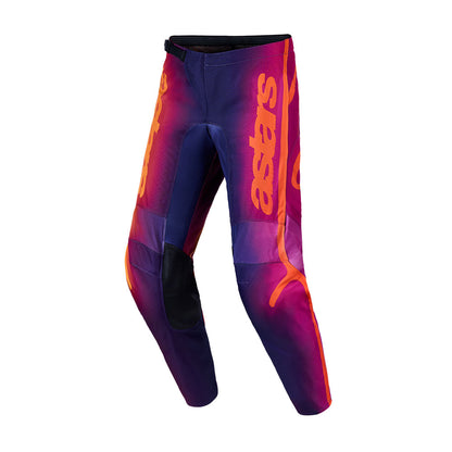 Alpinestars Fluid Adult MX Pants - Kepler Dark Purple / Orange