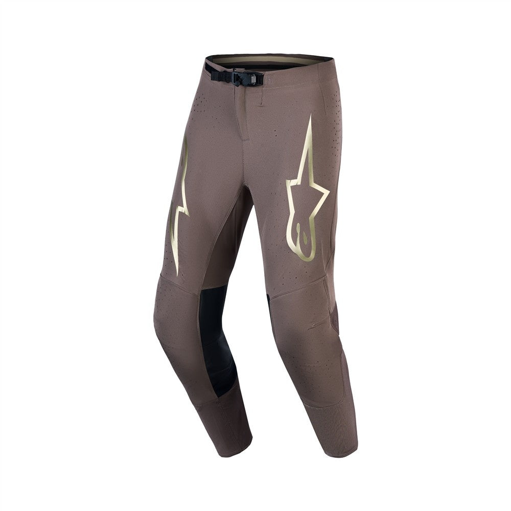 Alpinestars Supertech Air Gold Limited Edition Pants - Earth Brown / Gold