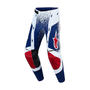Alpinestars Techstar Adult MX Pants - Limited Edition Unity Red / White / Blue
