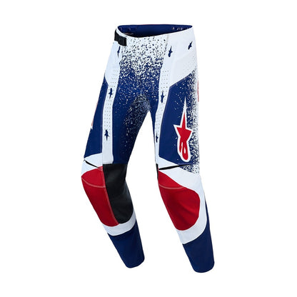 Alpinestars Techstar Adult MX Pants - Limited Edition Unity Red / White / Blue