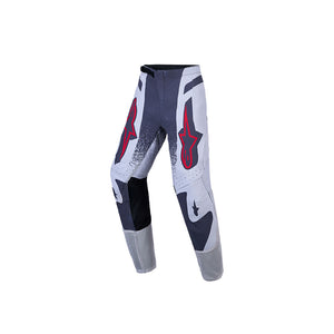 Alpinestars Supertech Youth Pants - Swan Light Lilac / Dark Gray / Red Fluoro