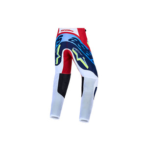 Alpinestars Supertech Youth Pants - Dyna Fire Red / White / Navy Blue