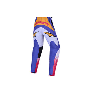Alpinestars Fluid Youth MX Pants - Drag Light Lilac / Blue / Iris Gold