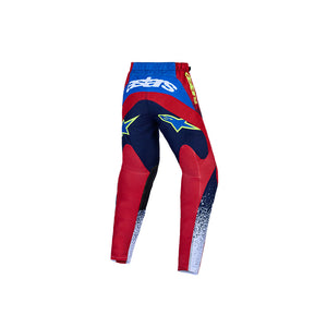 Alpinestars Fluid Youth MX Pants - Drag Blue / Navy / Fire Red / White