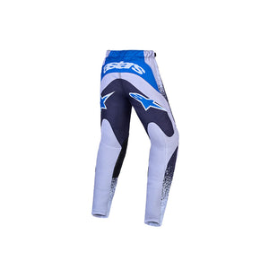Alpinestars Fluid Youth MX Pants - Drag Graystone / Light Lilac / UCLA Blue / Black