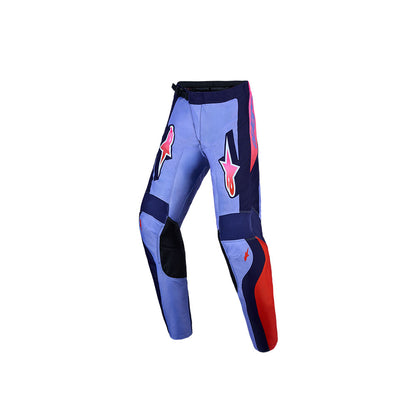 Alpinestars Fluid Youth MX Pants - Hunt Light Violet / Deep Purple / Pink Fluoro