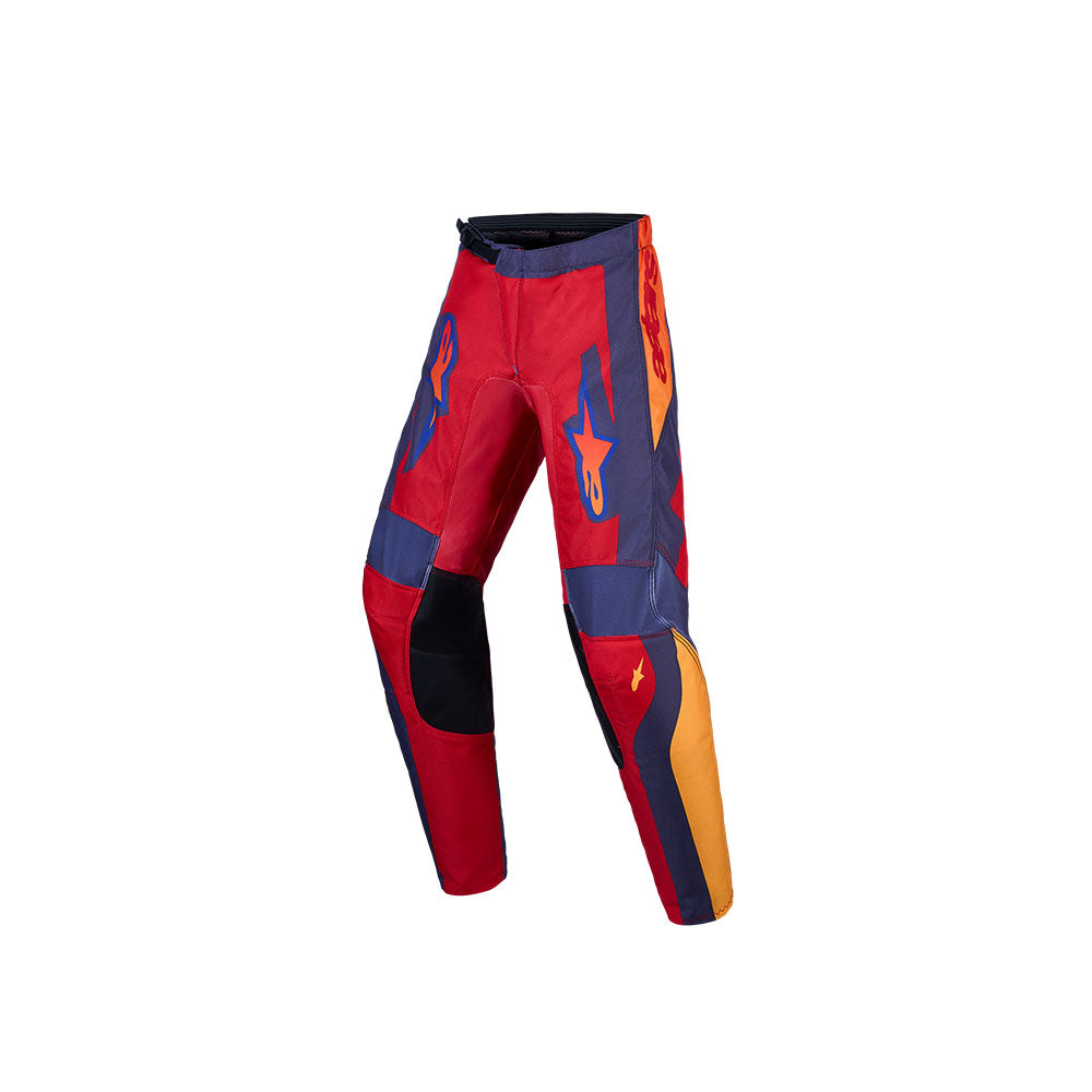 Alpinestars Fluid Youth MX Pants - Hunt Fire Red / Graystone / Hot Coral
