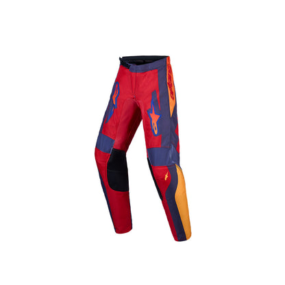 Alpinestars Fluid Youth MX Pants - Hunt Fire Red / Graystone / Hot Coral