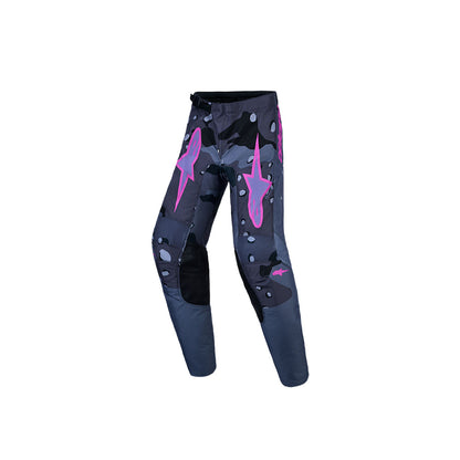Alpinestars Fluid Youth MX Pants - Lone Gray Camo / Purple
