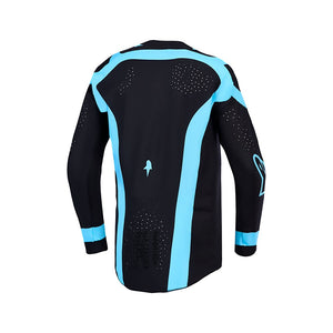 Alpinestars Supertech Adult MX Jersey - Vesta Black / Turquoise