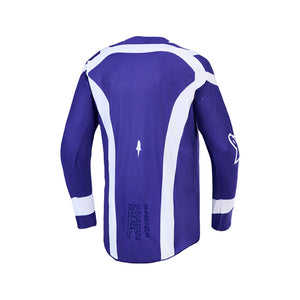 Alpinestars Supertech Adult MX Jersey - Vesta Deep Blue / White