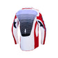 Alpinestars Techstar Adult MX Jersey - Maven Fire Red / White / Lavender / Black