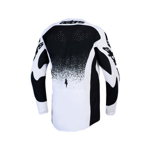 Alpinestars Techstar Adult MX Jersey - Swan White / Black