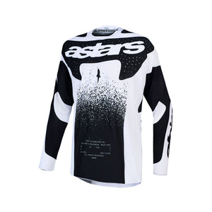 Alpinestars Techstar Adult MX Jersey - Swan White / Black