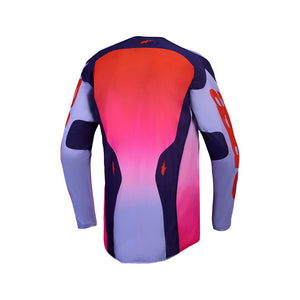 Alpinestars Racer Air Adult MX Jersey - Hunt Light Violet / Deep Purple / Pink Fluoro