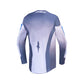 Alpinestars Racer Adult MX Jersey - Amber Ash Gray / Light Lilac / UCLA Blue
