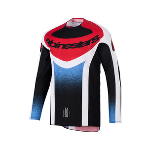 Alpinestars Techstar Adult MX Jersey - Knif Black / White / Red