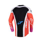 Alpinestars Techstar Adult MX Jersey - Knif Light Gray / Orange Fluoro / Black