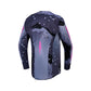 Alpinestars Racer Adult MX Jersey - Lone Gray Camo / Purple