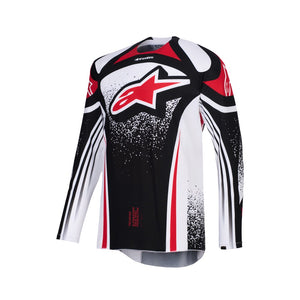 Alpinestars Techstar Adult MX Jersey - Nomur Black / White / Red