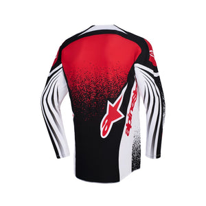 Alpinestars Techstar Adult MX Jersey - Nomur Black / White / Red
