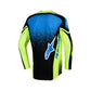 Alpinestars Techstar Adult MX Jersey - Nomur Dark Navy / Yellow Fluoro / UCLA Blue