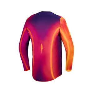 Alpinestars Fluid Adult MX Jersey - Kepler Dark Purple / Orange