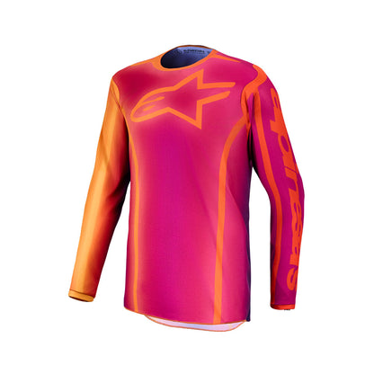 Alpinestars Fluid Adult MX Jersey - Kepler Dark Purple / Orange