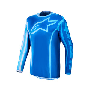 Alpinestars Fluid Adult MX Jersey - Kepler UCLA Blue / Blithe Blue