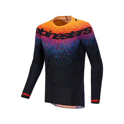 Alpinestars Supertech Adult MX Jersey - Limited Edition Black Hole Black Burst