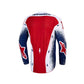 Alpinestars Techstar Adult MX Jersey - Limited Edition Unity Red / White / Blue