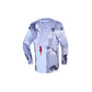 Alpinestars Youth Fluid MX Jersey - Lone Gray Camo / White / Fire Red