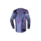 Alpinestars Youth Fluid MX Jersey - Lone Gray Camo / Purple
