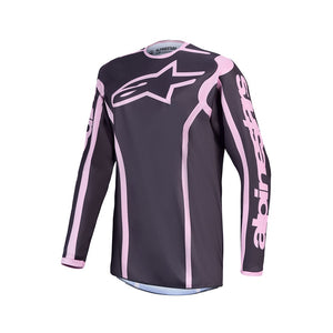 Alpinestars Stella Fluid Adult MX Jersey - Apex V2 Graystone / Old Pink
