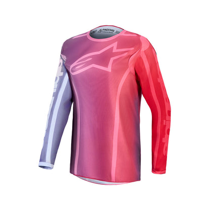 Alpinestars Stella Fluid Adult MX Jersey - Kepler Purple / Rouge / Red