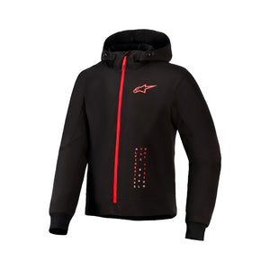 Alpinestars Radium Tech Hoodie - Black / Bright Red