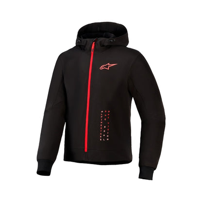 Alpinestars Radium Tech Hoodie - Black / Bright Red