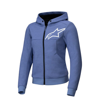 Alpinestars Stella Chrome v2 Sport Hoodie - Blue / Violet / White