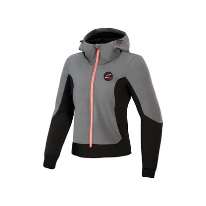 Alpinestars Stella Radium Tech Hoodie - Deep Gray / Black