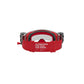 Alpinestars Supertech Adult MX Goggles - Firma 2.0 Red / Silver - Clear Lens Roll Off System