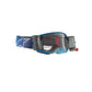 Alpinestars Supertech Adult MX Goggles - Firma 2.0 Blue / Silver - Clear Lens Roll Off System