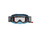 Alpinestars Supertech Adult MX Goggles - Firma 2.0 Blue / Silver - Clear Lens Roll Off System
