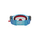 Alpinestars Supertech Adult MX Goggles - Firma 2.0 Blue / Silver - Clear Lens Roll Off System